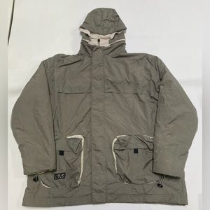 Nike Olive Green Hooded Jacket